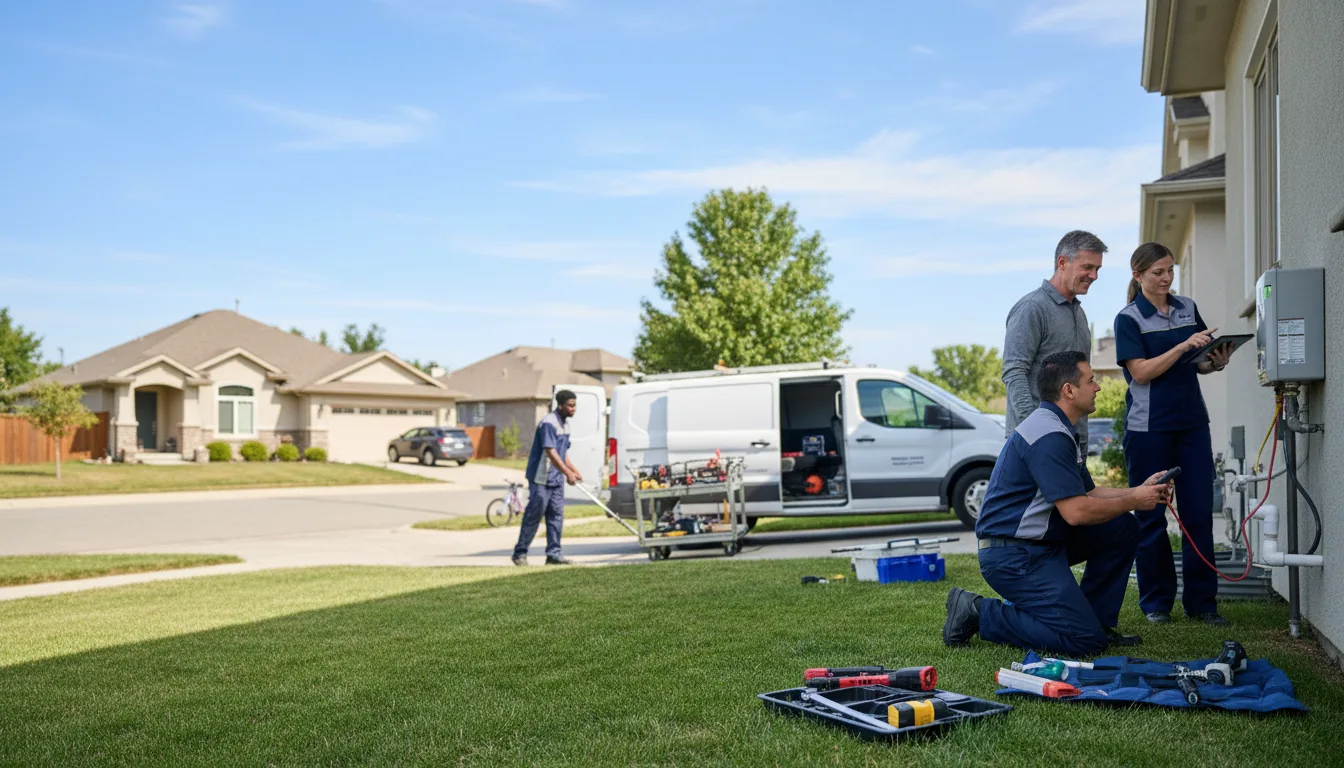 Tankless water heater service in Coloma, CA